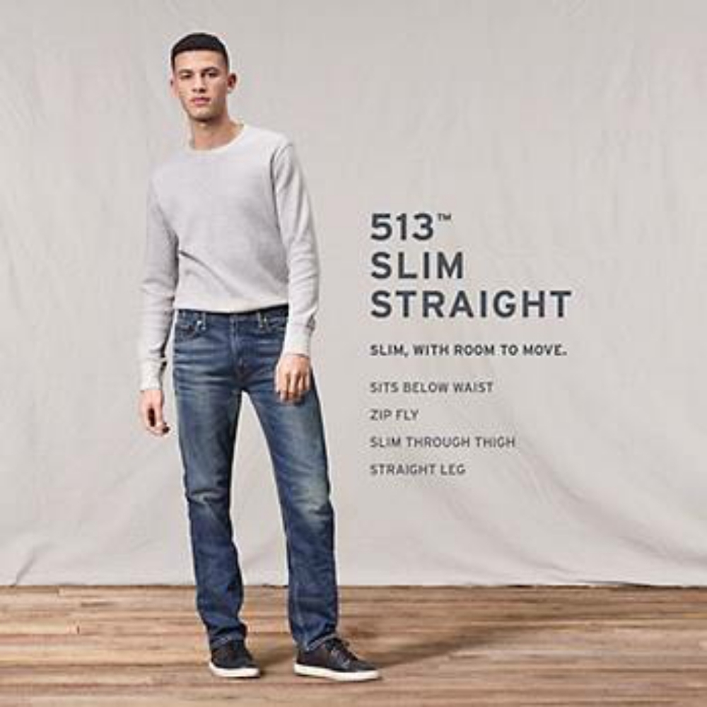 Men’s 513™ SLIM STRAIGHT LEVI'S® FLEX MEN'S JEANS